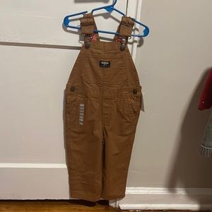 Brown overalls